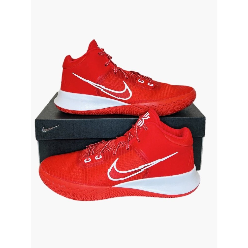 Nike Kyrie Flytrap 4 Sneaker Red White CT1972-600 Men’s Basketball Shoes Size 12